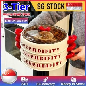 Light Luxury Fruit Plate Creative Living Room Home Fruit Basket Afternoon Tea Candy Dessert Stand Snack Tray Party Supplies