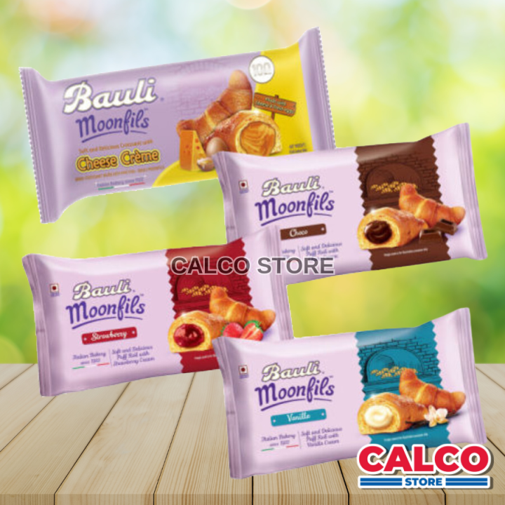 45g Bauli Moonfils Croissant Chocolate / Vanilla / Strawberry / Cheese ...