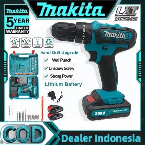 MAKITA 299VF Mesin Bor Impact Drill / Bor baterai / Bor Tanpa Kabel / Bor Listrik / Bor Listrik Set / Bor Tangan Listrik / Bor baterai