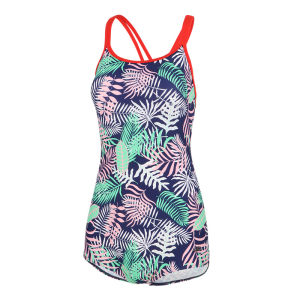 YINGFA Womens Swimwear Belly Covering And Slimming Bathing Suits Leaf printing Swim Wear Outfit For Women Xl