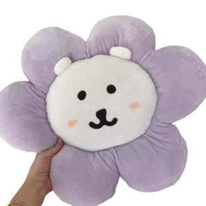 Kids Room Florals Floor Pillows Plushes Velvets Cover Memory Foam Cushions For Sofa Decoration 45x45cm