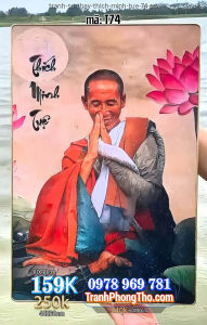 Tranh tráng gương treo tường THÍCH MINH TUỆ 74