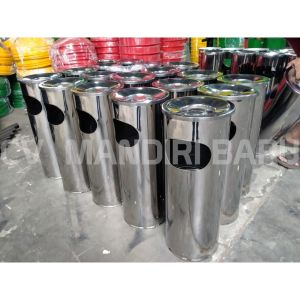 TONG SAMPAH STAINLESS BULAT TUTUP ASBAK