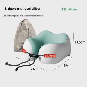 U-Shaped Memory Foam Neck Pillow/Portable U-Shaped Pillow/Comfortable Soft High Elastic U-Shaped Neck Pillow