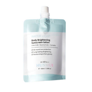 SPF50+ PA+++ Aqua Glow Body Sunscreen Lotion Non-Sticky Lightweight Hydrating Brightening Sunblock Lotion UV Protection Daily Body Care cream