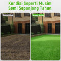 Karpet Rumput Sintetis Berkualitas Tinggi DIY untuk Dalam atau Luar Ruangan. 