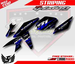 STRIPING VARIASI VIXION NEW NVA / STICKER LIST MOTOR YAMAHA VIXION NEW NVA