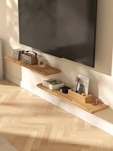 Media & TV Storage Tv Console Cabinet High Tv Console Cabinet With Storage Solid Wood TV Wall Background Wall Shelf Partition Living Room TV Wall Hanging Decoration Wall