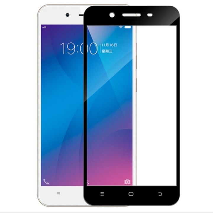 TEMPERED GLASS FULL VIVO V5 LITE Y65 Y66 SCREEN PROTECTOR 5D