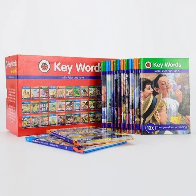 Ladybird Key Words with Peter and Jane (36 books hard cover