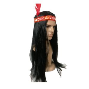 long hair wig Mens long holiday wig Indian-style mens hair European and American wigs
