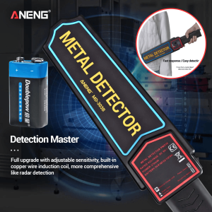 COD ANENG Detektor Logam ALat pelacak pendeteksi Sajam korek Handheld MD303B dengan Sensitiviti