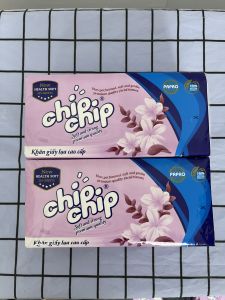 Giấy ăn thượng hạng NAPKIN chip chip 3 lớp lâu sạch siêu dai mềm mịn 300tờ/ gói