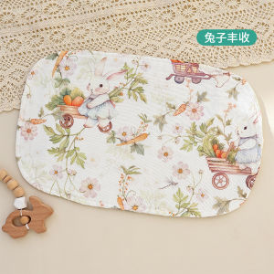New Newborn Cloud Pillow Towel 8-layer Bamboo Cotton Baby Flat Pillow Anti-spitting Milk Cushion