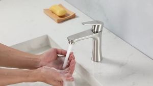 Tap Bathroom sink faucet 304 stainless steel single cold faucetFast shipping
