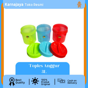 Toples Anggur Ori 3000 ML 3 Pcs Warna Random - Cocok untuk lebaran