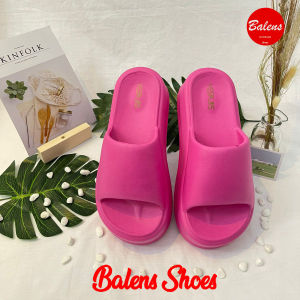BL-6048 Sandal Selop EVA Rubber Sandal Wedges Wanita Polos Import