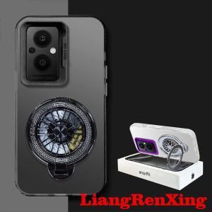 Case for OPPO Reno 7Z 5G RENO 7 Z 5G Reno7 Z 5g phone casing hard case TPU Protector Smooth shockproof Cover new design aesthetic with holder for men Gyro mount CYTLZJ01