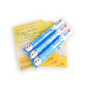 Bọc vở sách giáo khoa học sinh cute điểm 10 [xấp 10 bọc] THIỆN PHƯỚC
