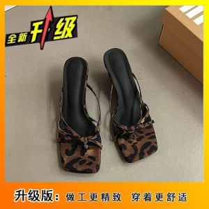 Free Shipping WomenS Sandals New Spring/Summer Collection Square-Toe Wedge Heel Open-Toe Design Comfortable To Wear And Stylish High Heels