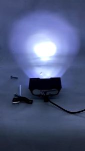 Lampu LED Depan 3 Mata (Model Mata Elang)+Breket RX KING (Paket)