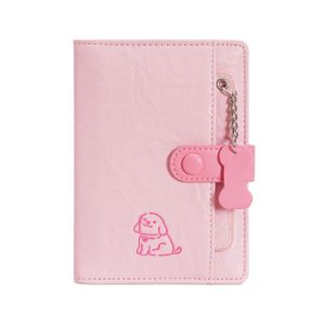 Creative Card Holder PU Passport Bag Purse Passport Cover Travel Wallet Airplane Check-in Cute Puppy Passport Clip Women