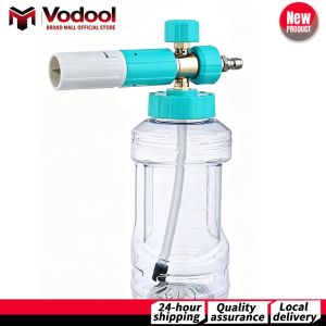 Car Foam Cannon Pressure Washer Foam Lance Adjustable Transparent PA Foam Sprayer for Auto Detailing and Car Wash