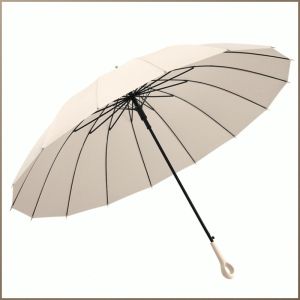 เสื้อกันฝน ความสะดวกสบาย ร่มด้ามยาว การจับคู่สี ตกทันทีที่สัมผัส แข็งแรงและทนต่อลม น้ำหนักคงที่