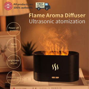180ml Colorful Flame Humidifier Essential Oil Aroma Diffuser air humidifier led Portable USB Mini Ultrasonic Humidificad