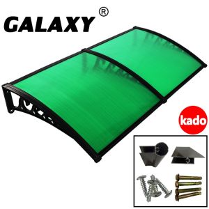 GALAXY Kanopi Canopy Atap Transparan Gelap 60x100/100x150 Cm