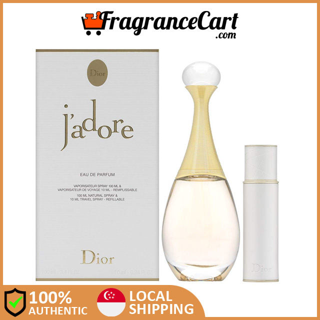Dior J'adore 香水 100ml + 旅行用スプレー 10ml DIOR】 ジャドール オードゥ パルファン 香水 トラベル スプレー