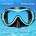 Snorkeling Gear for Adults, Snorkel Mask Snorkel Set, Dry Top Snorkeling Gear for Adults, 180 ° Panoramic Wide View Anti-Fog Tempered Glass Scuba Diving Mask for Snorkeling Swimming Travel. 