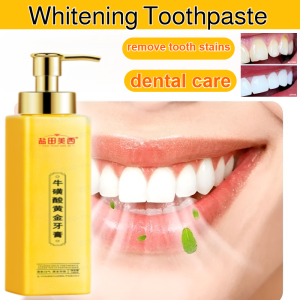 Liquid Pump Toothpaste Whitening Fresh Breath Gum Care Toothpaste Remove Stain And Yellow Tooth