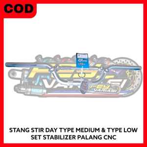 STANG STIR SETER DAY TYPE MEDIUM & TYPE LOW SET STABILIZER PALANG CNC Motorcycle
