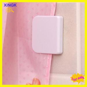 XINGK 2pcs vòi hoa sen Rèm Clip chống giật gân tràn nước thả Chất lượng cao nhà vệ sinh bảo vệ