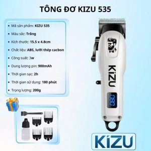 Tông Đơ Chấn Viền KM PG 809A Tông Đơ Cắt Tóc Cho Bé Và Người Lớn Lưỡi Sắc Pin Khủng Êm Máy