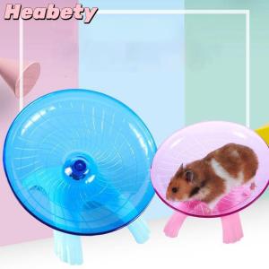 Heabety Pet Hamster Flying Saucer Exercise Squirrel Wheel Hamster Mouse Running Disc