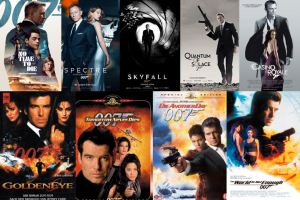 Flash Drive 64 Gb หนัง James Bond 007 Collection ภาพ Full HD 1080p