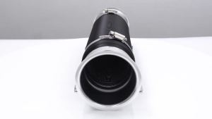 Universal 76mm 3inch Car Cold Air Intake Inlet Flexible Air Intake with Horn Mouth Inlet Duct Extendable 100cm