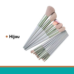 Set Kuas Make Up Brush 13pcs Bulu Sintetis Halus Mudah Dibersihkan | Home and Living Hemat