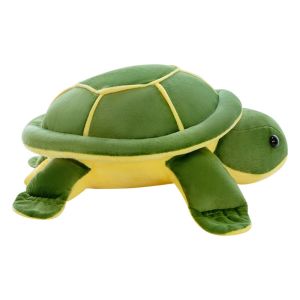 PLORAB Stuffed Doll Tortoise Plush Toy Marine Animal Fluffy Animal Sea Turtle Pillow Animals Plush Toy Ins Tortoise Stuffed Toy Home Decor
