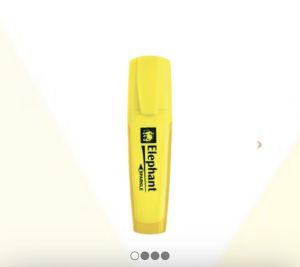 Elephant ปากกาเน้นข้อความ ตราช้าง ไฮไลท์ รุ่น Sparkle ( 1 ด้าม )