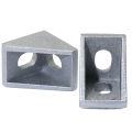 10pcs 3030 Aluminum Corner Bracket Aluminum Angle L Bracket Fittings Fastener L  Bracket Connector. 