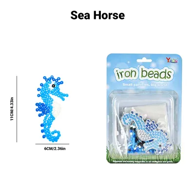 DIY Perler Beads Set With Iron Fuse Beads Kit DIY For Kids Adults Perler Beads 2.6mm Holiday Educational Toy Craft With Accessoires For Kids Adults Chirdren Best Gift