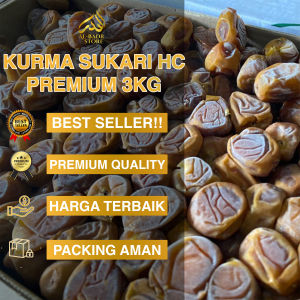 KURMA SUKARI HC WREAPING PREMIUM 3KG PANEN TERBARU