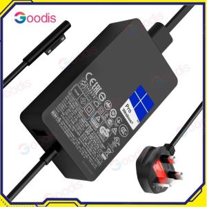 44W 65W Power Adapter Charger For Microsoft Surface Pro 3 4 5 6 7 8 9 10 11 X Go Laptop Book 13.5"