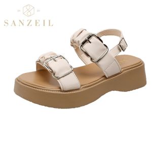 Sanzeil Thalia - Sandal Sepatu Wanita Sol Tebal Import 1531