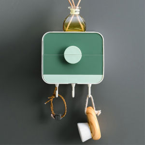 กล่องสบู่ กล่องสบู่ติดผนัง ไม่ต้องเจาะ รับน้ำหนักได้เยอะ ใส่สบู่ก้อนใหญ่ก็ได้ กล่องเก็บของพลาสติก กล่องเก็บของน่ารัก