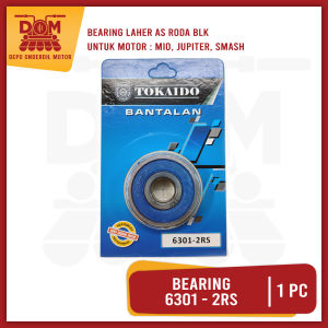 Bearing 6301-RS (TOKAIDO) Bantalan Laher Roda Tromol Belakang Grand Karisma Jupiter Mio Shogun Smash
