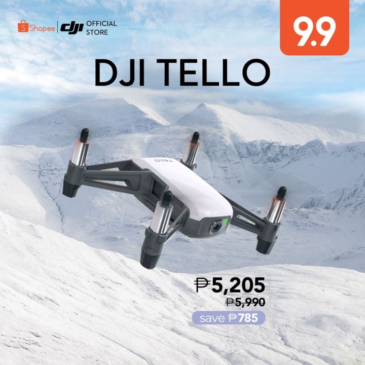 DJI Tello Drone Quadcopter with HD Camera and VR DIY Accessories Throw